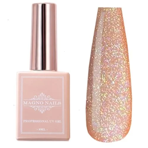 UV Gel - Holographic Cat Eye - 4505 - Unicorn Peach